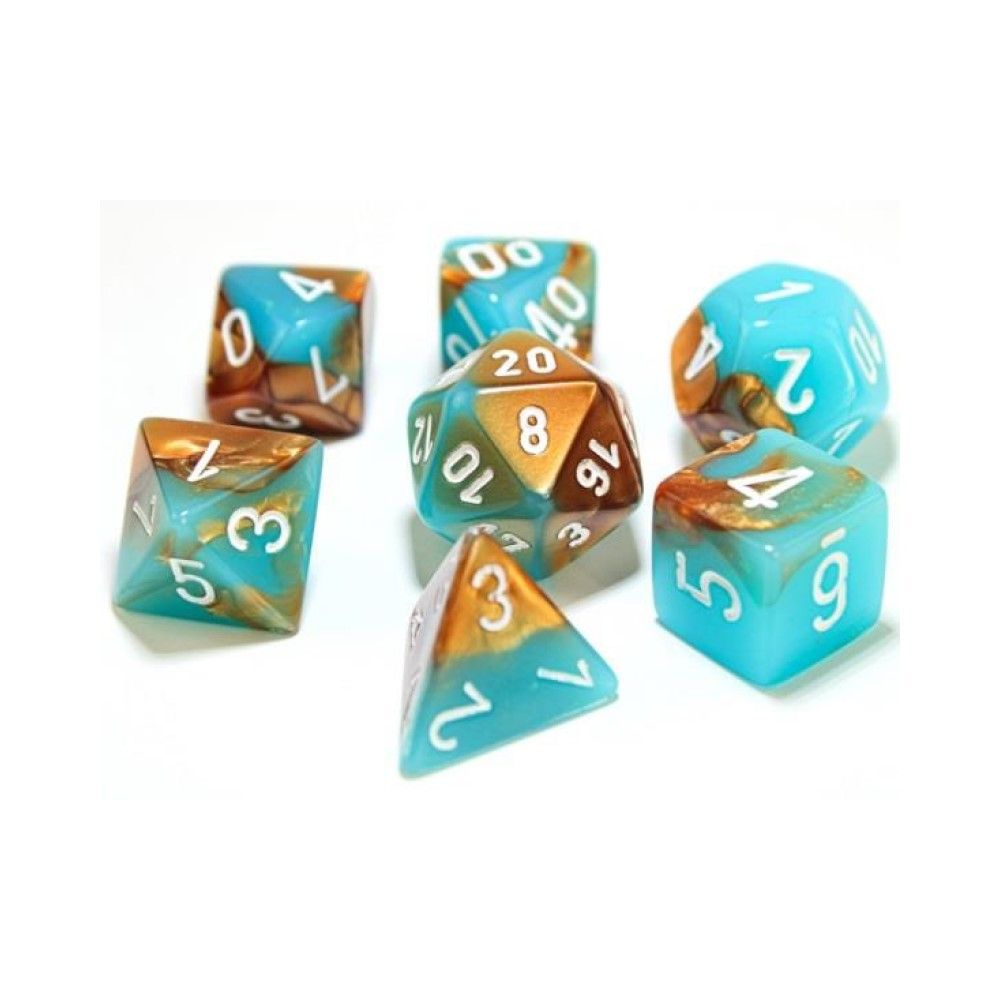 CHX 30019 - Gemini Copper-Turquoise/White